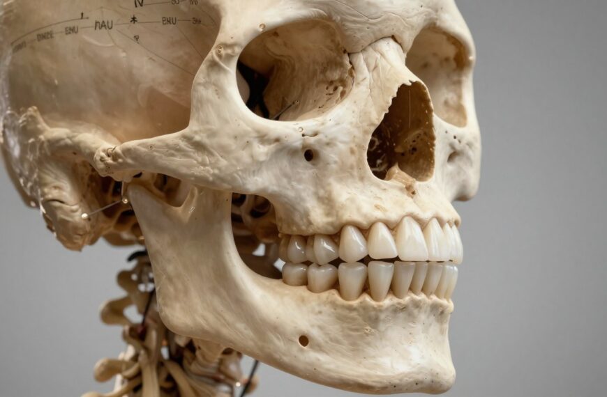 Kość czaszki, w której osadzone są zęby: szczęka i żuchwa – proste wyjaśnienie anatomii