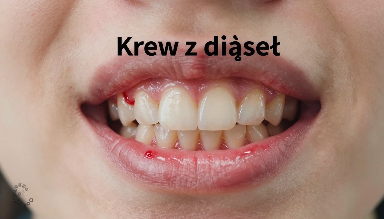 Krew z dziąseł