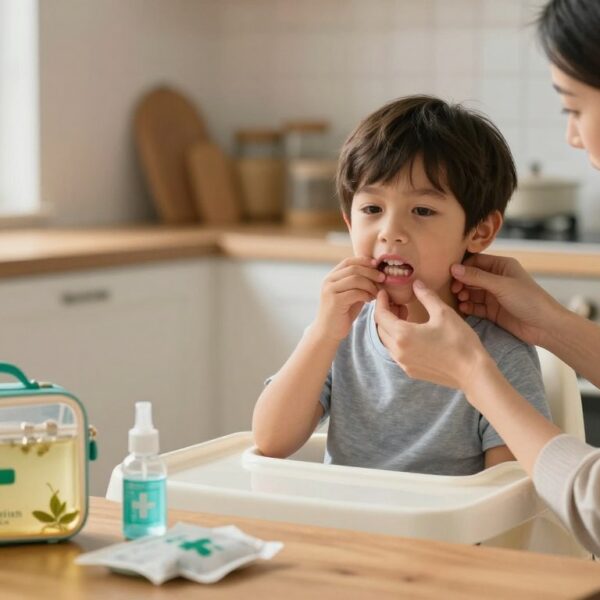 Ropień na dziąśle u dziecka – domowe sposoby