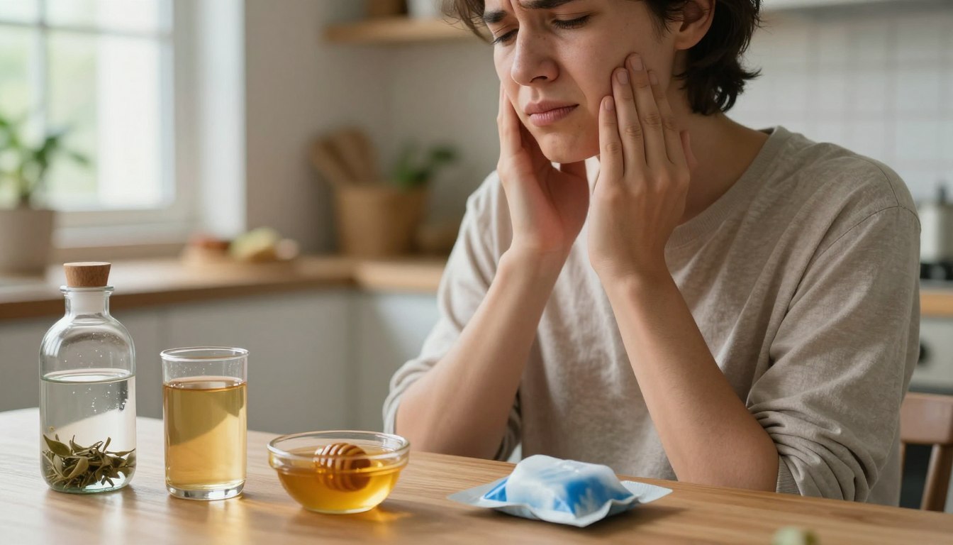 Ropień na dziąśle – domowe sposoby