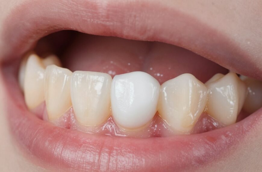 Twardy biały guzek na dziąśle – możliwe przyczyny, kiedy do dentysty i co robić w domu
