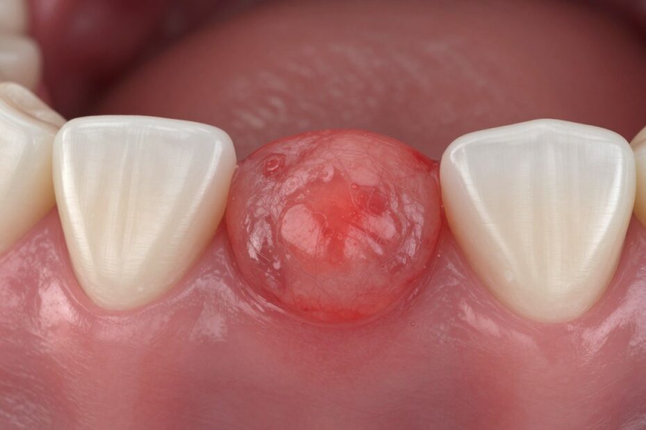 Boląca kulka na dziąśle