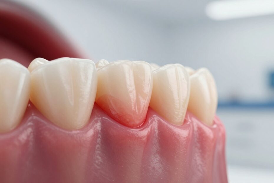 Bolące dziąsła przy zębie