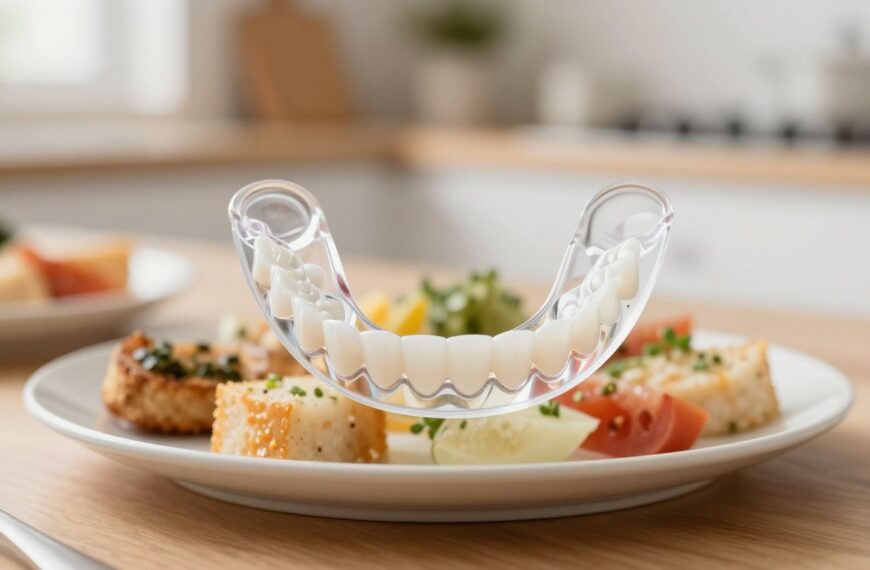 Nakładki na zęby, w których można jeść