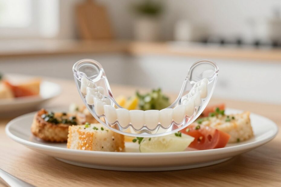 Nakładki na zęby, w których można jeść