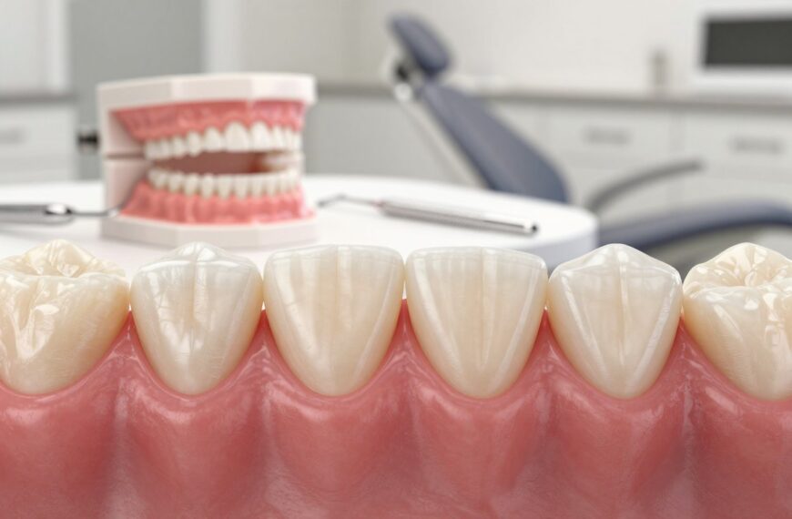 Opadające dziąsła