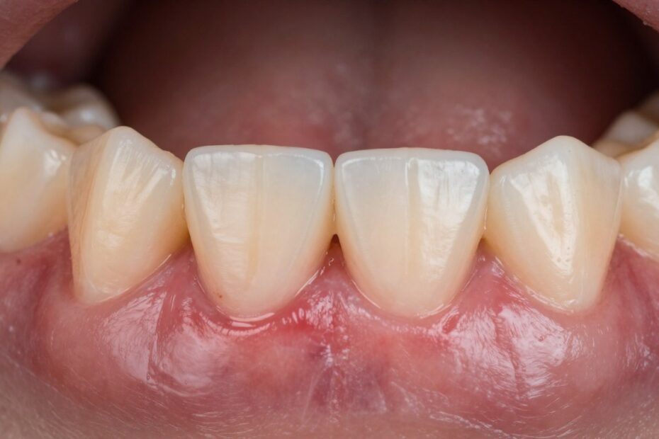 Opuchnięte dziąsła po wyrwaniu zęba