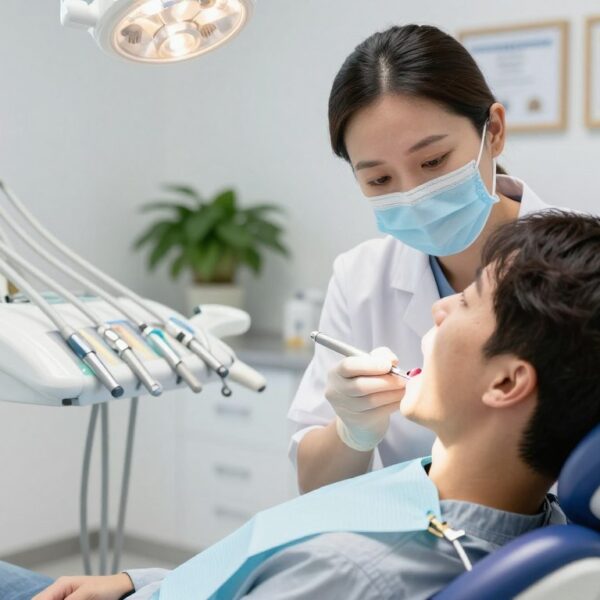 Pokrycie recesji dziąseł