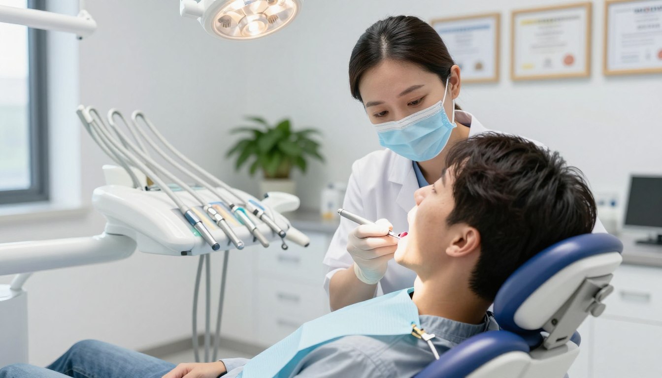 Pokrycie recesji dziąseł