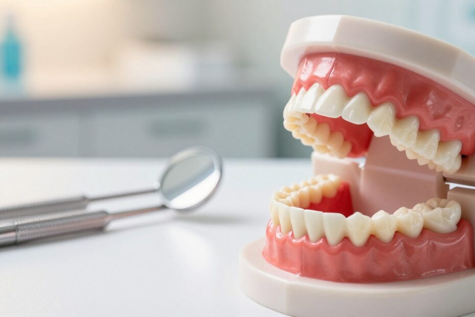 Stan zapalny dziąsła pod mostem