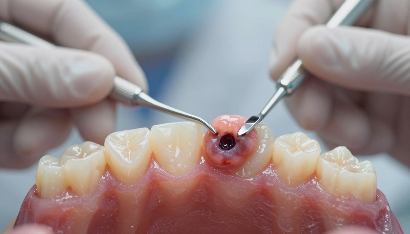 Torbiel na dziąśle