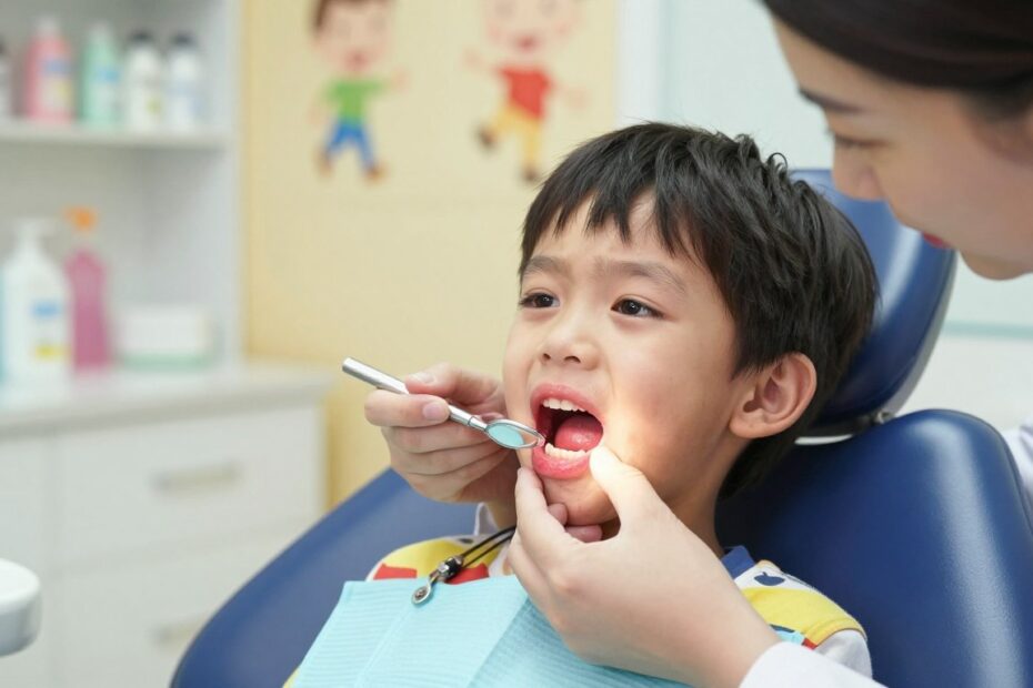 Wirusowe zapalenie dziąseł u dzieci